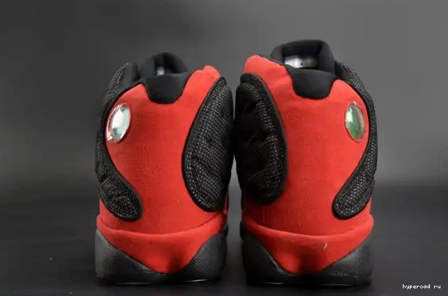 black  red mens 13 414571-004 RetroBred Jordan Air 0429